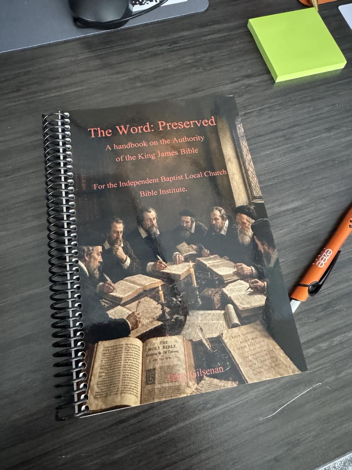 Photo of the book The Word: Preserved